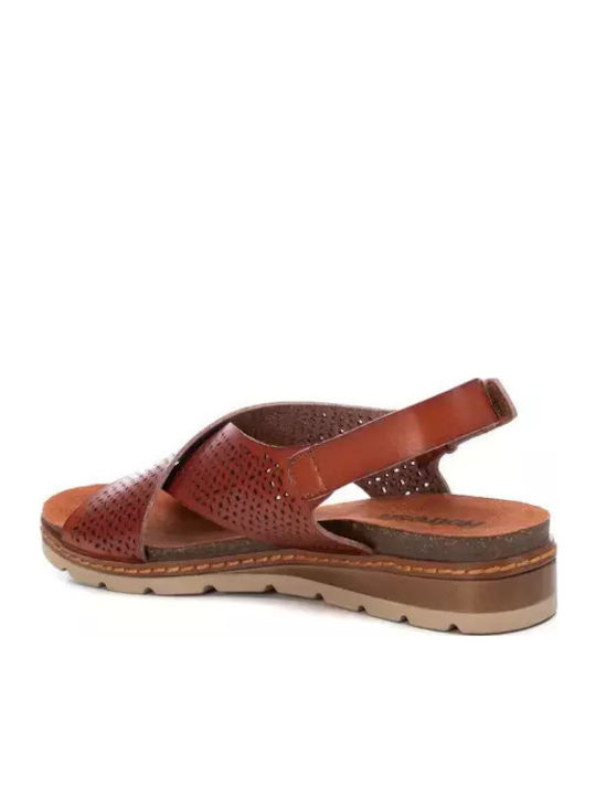 Sandale Casual Damă Flatforme Tabac maro