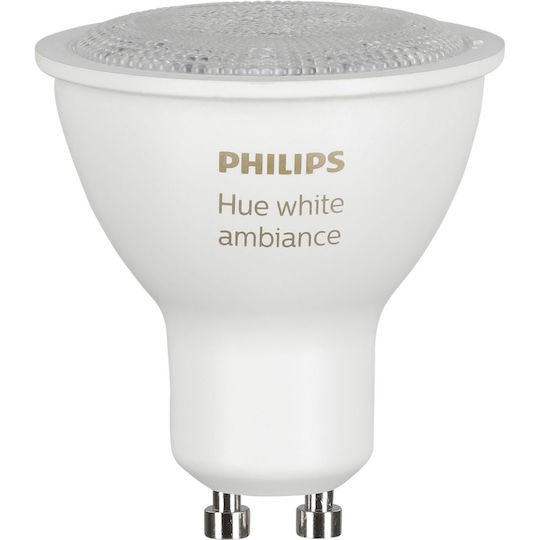 Philips Smart Λάμπες LED 4.3W για Ντουί GU10 και Σχήμα MR16 Θερμό Λευκό 350lm 2τμχ