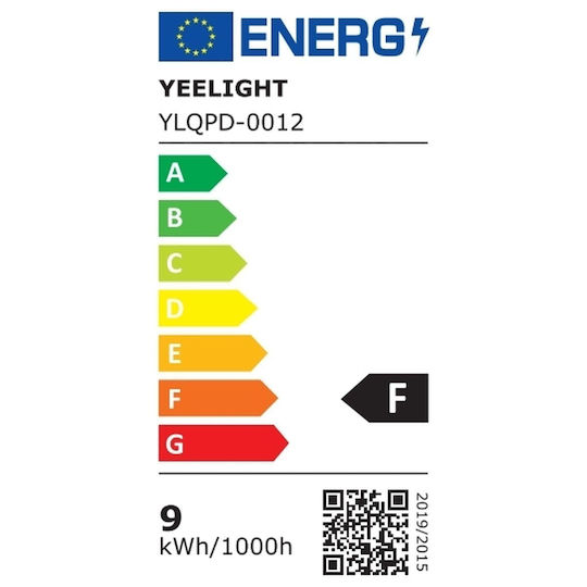 Yeelight Smart Λάμπα W4 LED 9W για Ντουί E27 Ρυθμιζόμενο Λευκό 806lm
