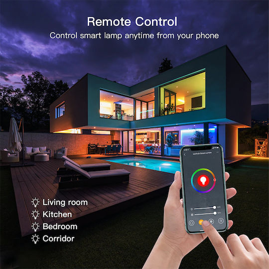 Laxihub Smart Λάμπες LED 4.5W για Ντουί GU10 RGB 350lm 2τμχ