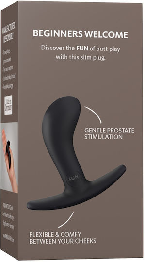 Fun Factory Bootie Butt Plug Small Anal Plug Klein Schwarz