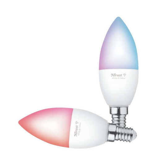 Trust Smart Bulb LED 5W for Socket E14 RGB 470lm