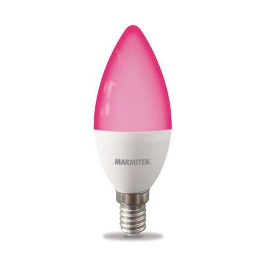 Marmitek Glow SO Smart Λάμπα LED 4.5W για Ντουί E14 RGBW 380lm Dimmable