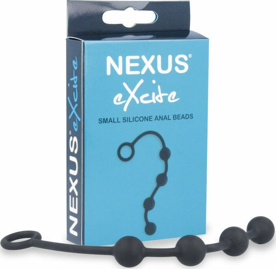 Nexus Excite Perle anale Mici Black 21cm
