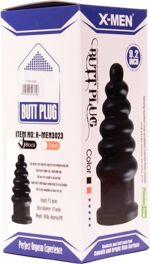 X-Men Anal Plug XXLarge Black