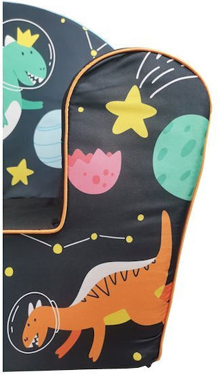 Kinderstuhl Schwarz 52x32x42cm