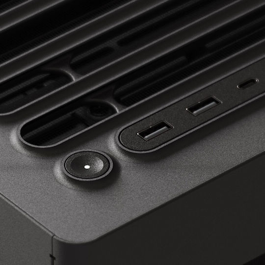 HAVN HS 420 Without Vertical GPU Support Gaming Midi Tower Computer Case with Side Window Black
