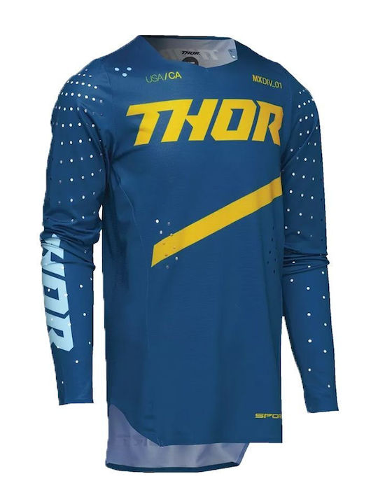 Thor Sportmode Kids Jersey Motocross Blue