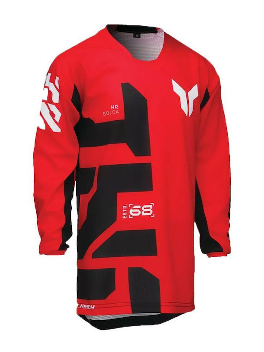 Thor Launchmode Kids Jersey Motocross Red