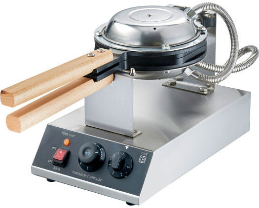 Sophi Gewerbliches Waffeleisen Einzeln für Waffeln in Form von Blase OP-6