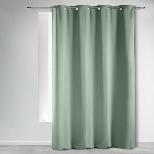 Curtain Blackout with Grommet L-c Occult Green 1611735 135x240cm