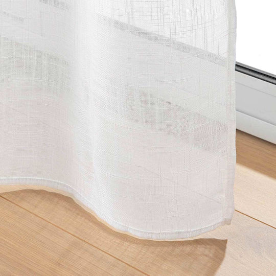 Douceur d'Intérieur Vorhang mit Grommets L-c Haltona Weiß 140x280cm