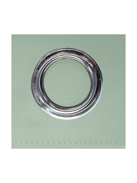 Curtain Blackout with Grommet L-c Occult Green 1611735 135x240cm