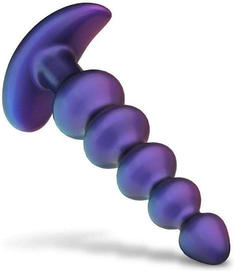 Anal Plug mit Vibration Kabellos Medium Lila
