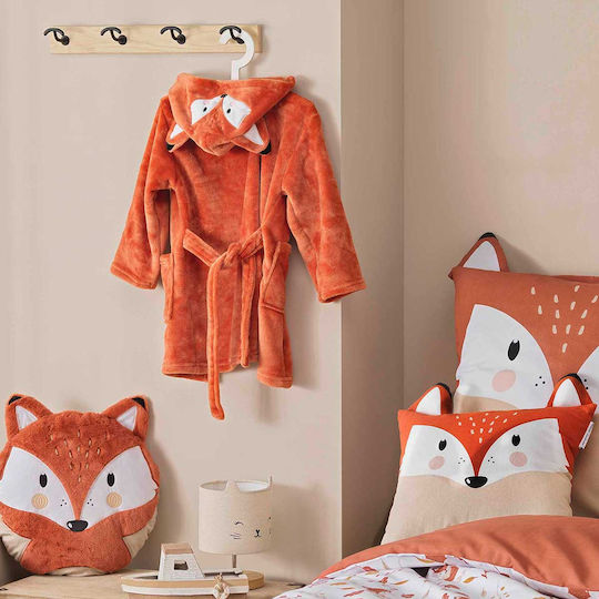 Douceur d'Intérieur Kinder Wurfkissen L-c Roxy Orange 40x40cm