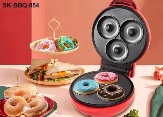 Raf Cups Donut Maker Red 500W