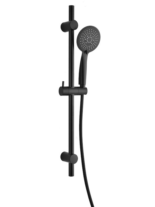 Shower Column without Mixer Black Shower Column without Mixer Black