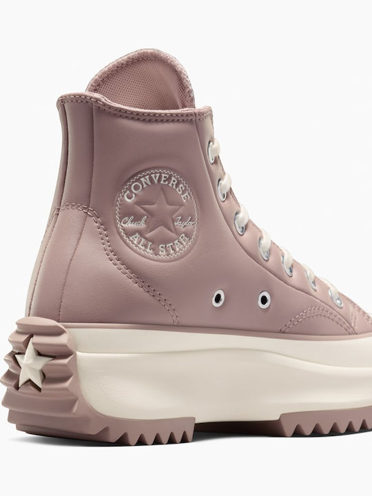 Run Star Hike Γυναικεία Flatforms Sneakers Ροζ