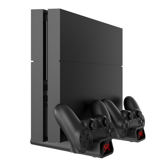 White Shark Ps4 Cooling Pad 2 Charging Dock Ps4-19076 Black Cutman