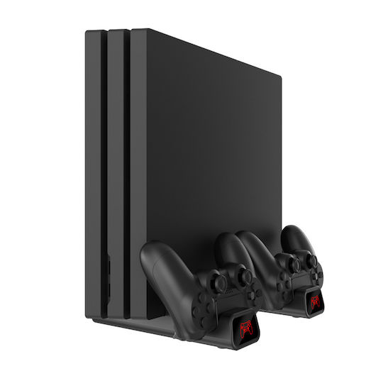 White Shark Ps4 Cooling Pad 2 Charging Dock Ps4-19076 Black Cutman