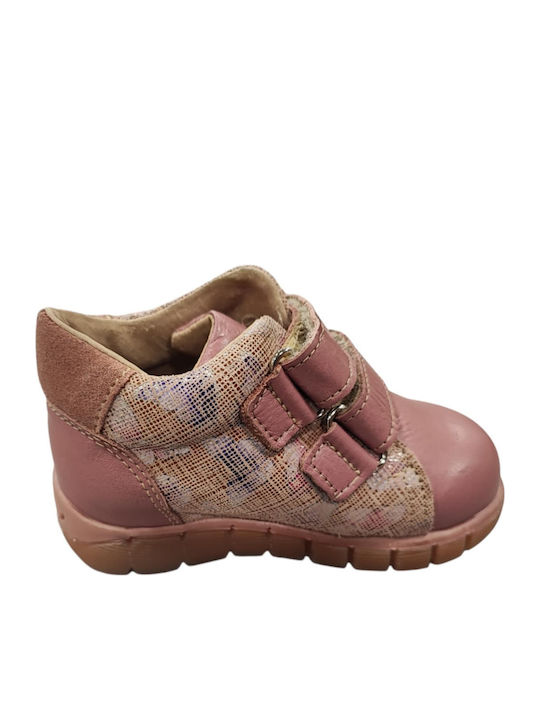 Shoes Anatomisch Lederne Kinderstiefeletten Rosa