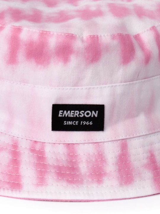 Emerson Υφασμάτινo Ανδρικό Καπέλο Στυλ Bucket Ροζ