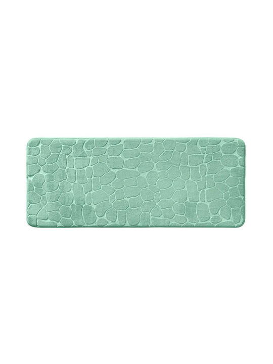 Αντιολισθητικό Πατάκι Μπάνιου L-c Ricochet 1802102 Lime Green 50x120εκ.
