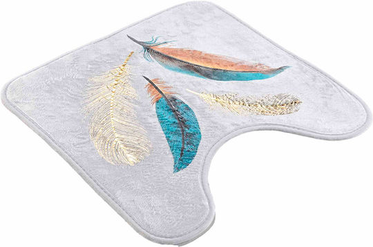 Non-Slip Bath Mat Toilet L-c Plumiss 1802142 Plumiss 45x45cm