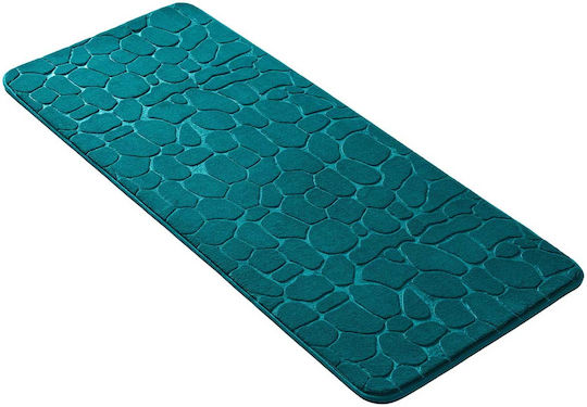 Non-Slip Bath Mat L-c Ricochet 1802098 Emerald 50x120cm