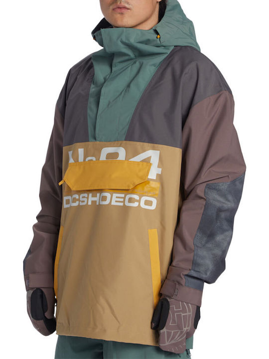 DC 43 Anorak ADYTJ03077-XNGB Ανδρικό Μπουφάν για Σκι & Snowboard Repurpose
