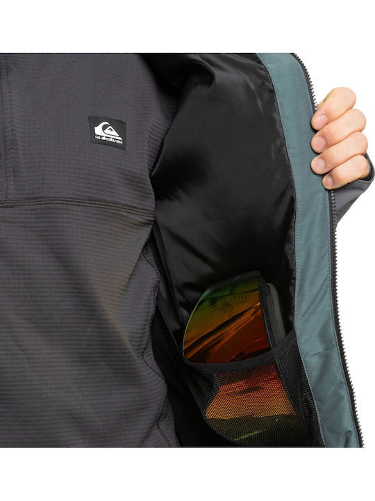 Quiksilver Mission Block Men's Ski & Snowboard Jacket Gray EQYTJ03404-KRP0