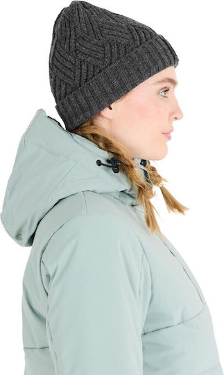 Beanie Unisex Beanie Knitted in Gray color