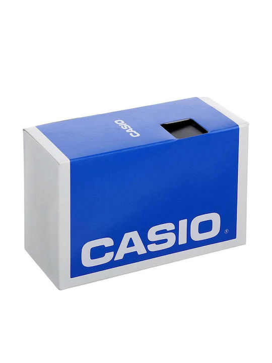 Casio Digital Men's Watch 45mm Chronograph Battery with Black Rubber Strap