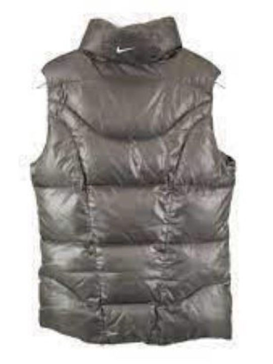 Kids' Sports Jacket Sleeveless Brown