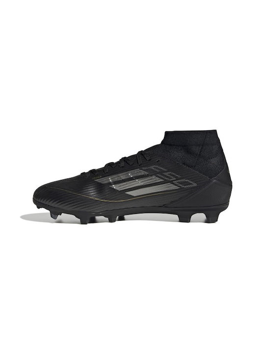 adidas League High Football Shoes with Cleats Black