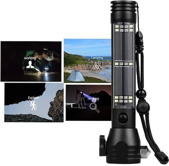 Rechargeable LED Flash Light IP65 with Maximum Brightness 450lm Multi-Function