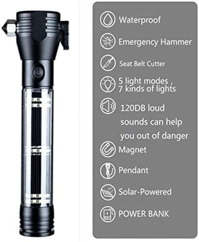 Rechargeable LED Flash Light IP65 with Maximum Brightness 450lm Multi-Function