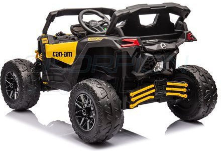 Can-Am Maverick Buggy Διθέσιο με Τηλεκοντρόλ Licensed 12 Volt Κίτρινο
