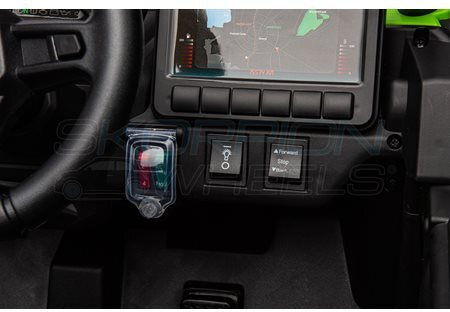 Can-Am Maverick Buggy Două Locuri Cu Telecomandă Licențiat 12 Volți Verde