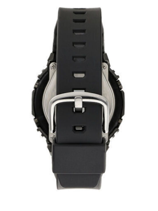 Casio G-Shock Analog/Digital Men's Watch 44.4mm Chronograph Battery with Black Rubber Strap