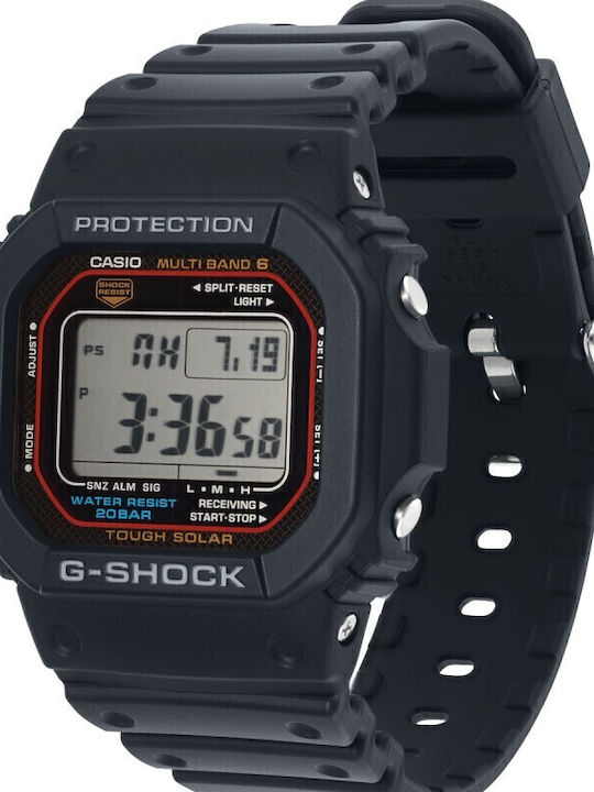 Casio G-Shock Ceas Digital Bărbătesc 43.2mm Solar cu Curea din