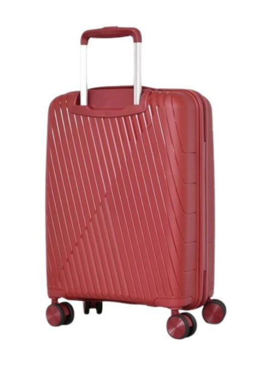 Reisekoffer Hart Rosa für Kabine mit 4 Rädern Höhe 55cm