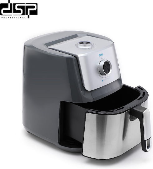 DSP KB2181 Air Fryer 6.5lt Ασημί