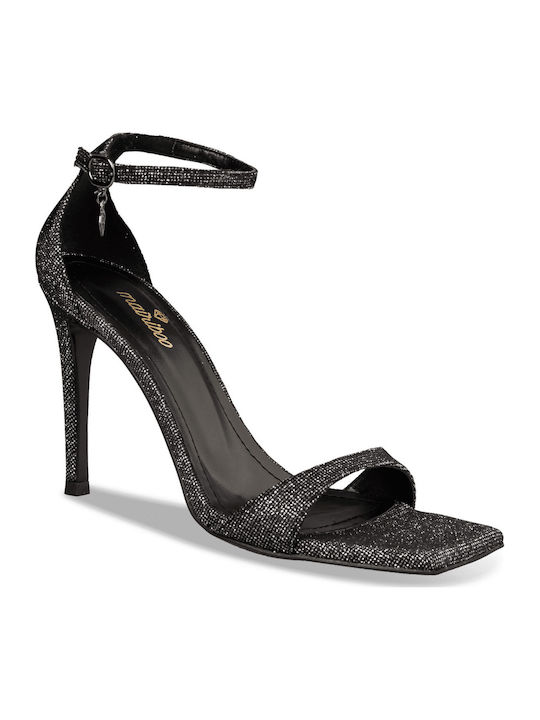 Stilettos Πέδιλα Μαύρα