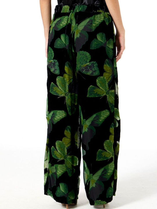 Femei Din material textil Pantaloni cu elastic Verde