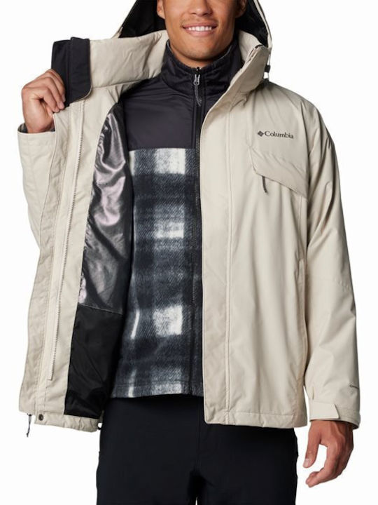 Bugaboo Iii Fleece 3 in 1 Winter Jacket Waterproof Beige