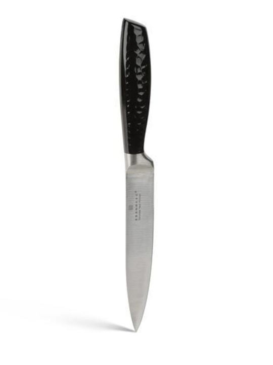 Edenberg 8-tlg. Messer-Set aus Edelstahl mit drehbarem Ständer und Schärfer Eb-971