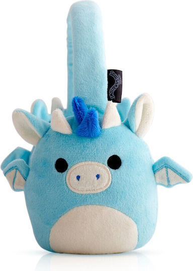 Jazwares Squishmallows Plush Wireless / Wired Over Ear Headphones with 6 hours of Operation Winston The Owl