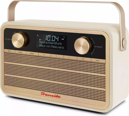 Technisat Transita 120 Retro Tragbares Radio DAB+ Beige