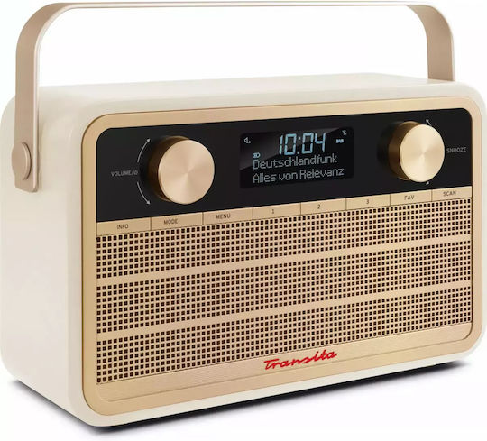Technisat Transita 120 Retro Tragbares Radio DAB+ Beige